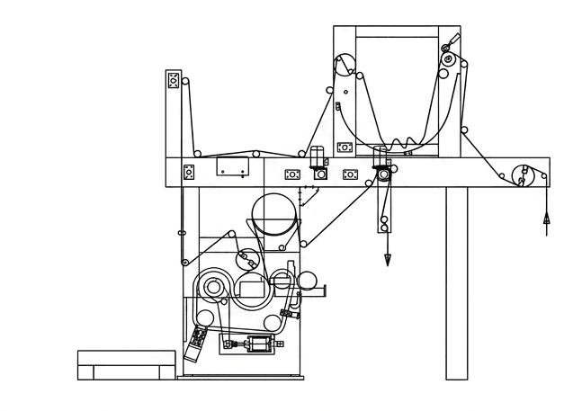 Technical line diagram of the Continuous Shrinking Range