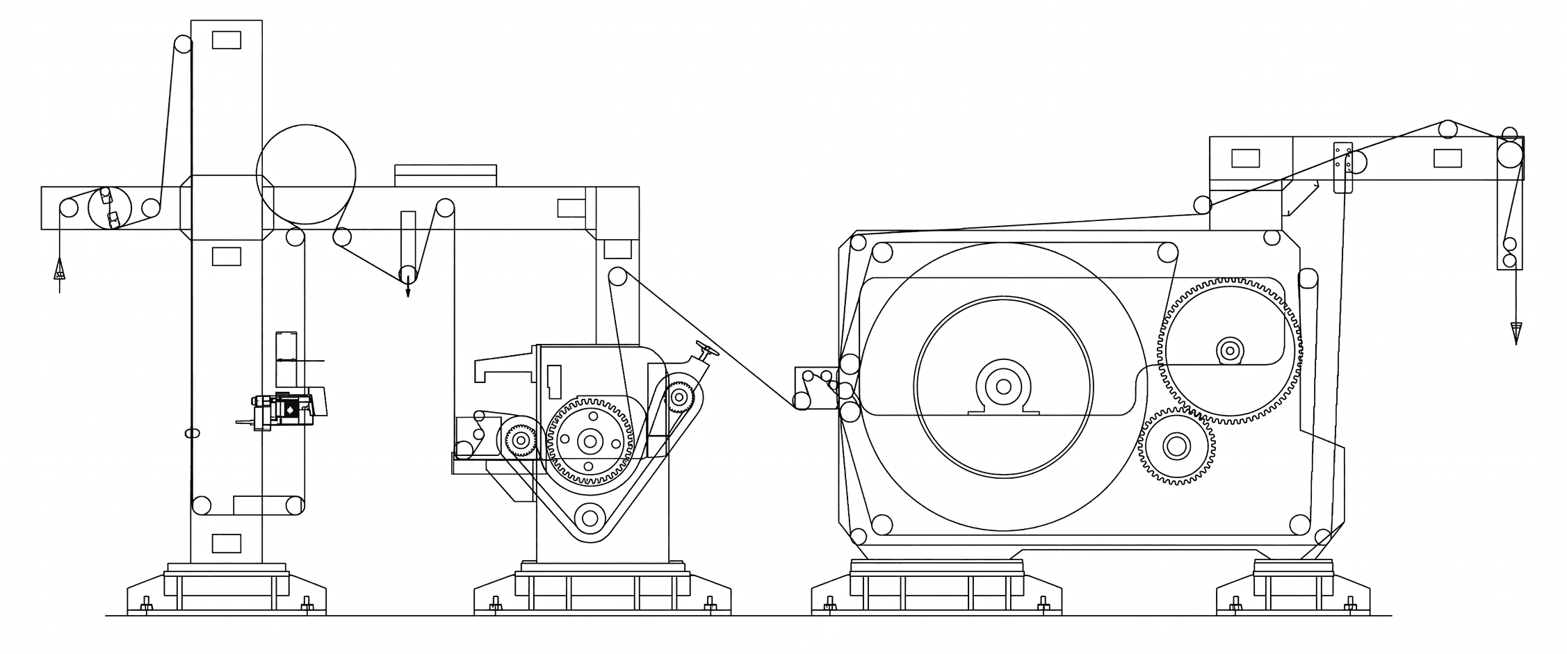 Technical line diagram of the Continuous Shrinking Range