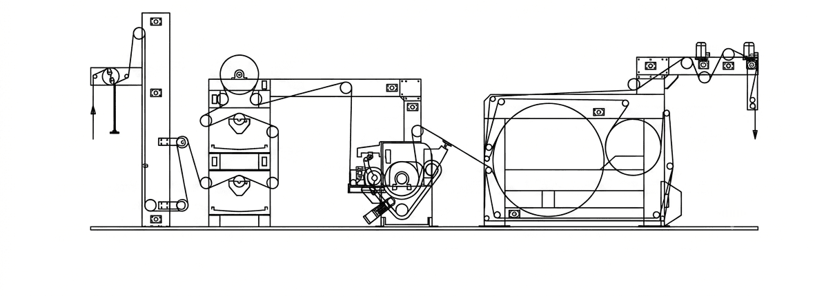 Technical line diagram of the Continuous Shrinking Range